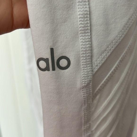 White Alo Leggings - Picture 2 of 6